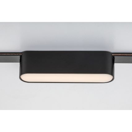Rabalux - LED Stropní svítidlo do 1-fázového lištového systému LED/6W/230V 3000K 11,5 cm černá