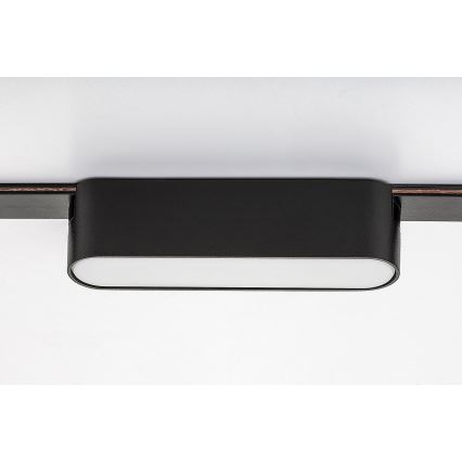 Rabalux - LED Stropní svítidlo do 1-fázového lištového systému LED/6W/230V 3000K 11,5 cm černá