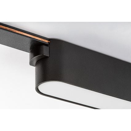 Rabalux - LED Stropní svítidlo do 1-fázového lištového systému LED/12W/230V 3000K 22 cm černá