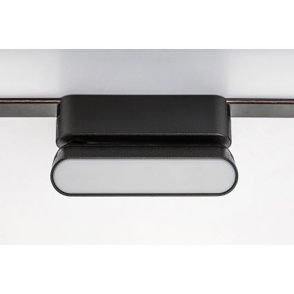 Rabalux - LED Stropní svítidlo do 1-fázového lištového systému LED/6W/230V 3000K 11,5 cm černá