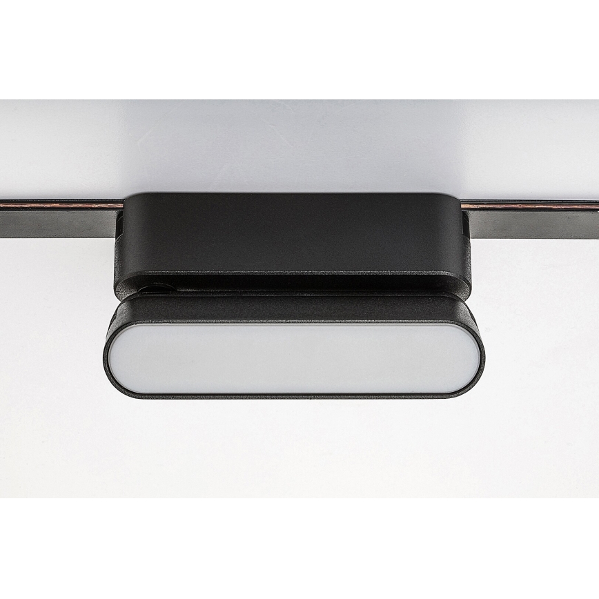 Rabalux - LED Stropní svítidlo do 1-fázového lištového systému LED/6W/230V 3000K 11,5 cm černá