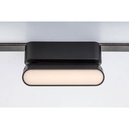 Rabalux - LED Stropní svítidlo do 1-fázového lištového systému LED/6W/230V 3000K 11,5 cm černá
