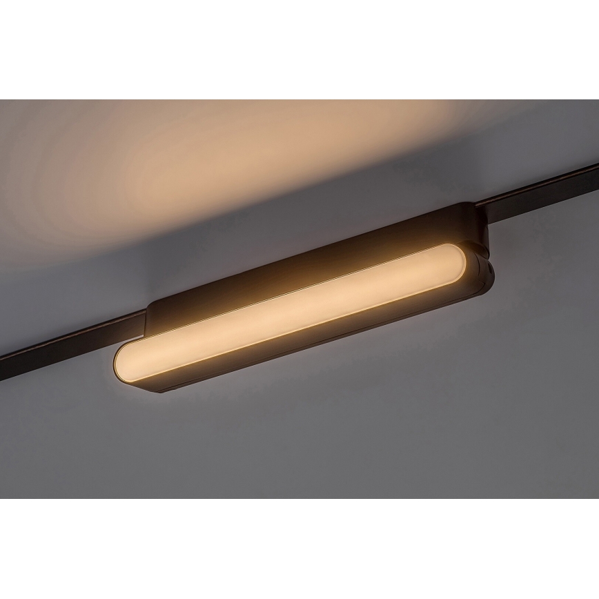Rabalux - LED Stropní svítidlo do 1-fázového lištového systému LED/12W/230V 3000K 22 cm černá