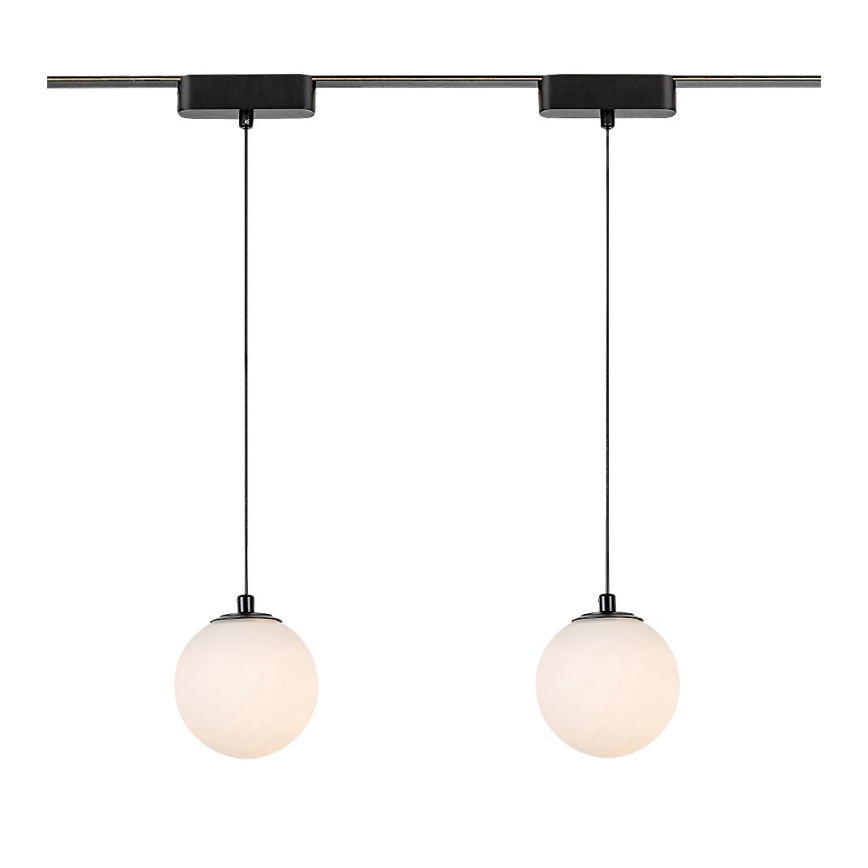 Rabalux - LED Lustr na lanku do 1-fázového lištového systému LED/5W/230V 3000K černá