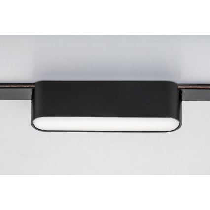 Rabalux - LED Stropní svítidlo do 1-fázového lištového systému LED/6W/24V 3000K 11,5 cm černá