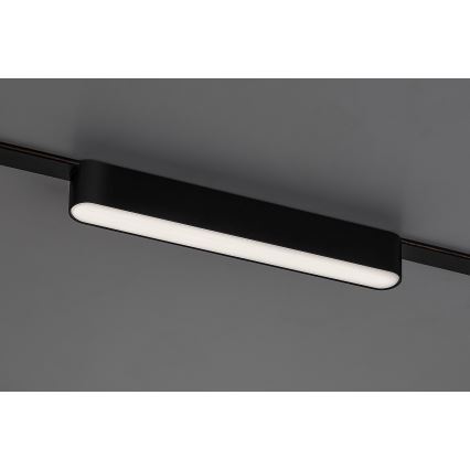Rabalux - LED Stropní svítidlo do 1-fázového lištového systému LED/12W/230V 4000K 22 cm černá