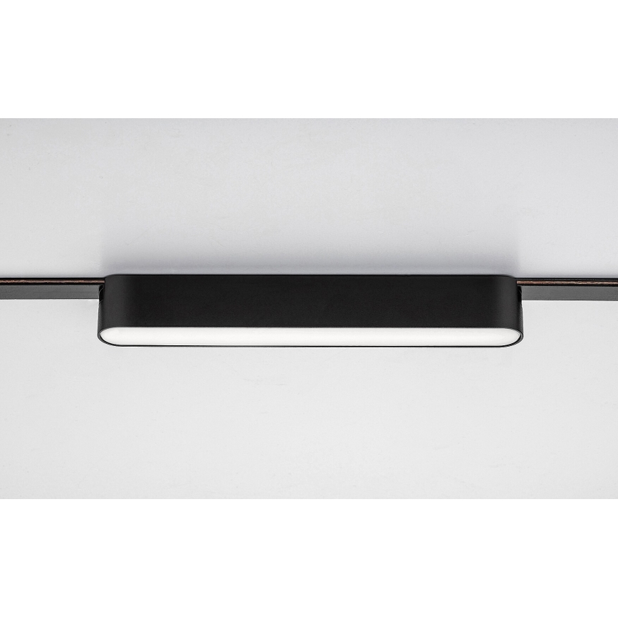 Rabalux - LED Stropní svítidlo do 1-fázového lištového systému LED/12W/230V 4000K 22 cm černá