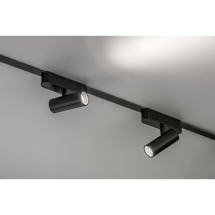 Rabalux - LED Bodové svítidlo do 1-fázového lištového systému LED/6W/230V 4000K černá