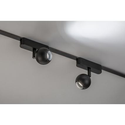 Rabalux - LED Bodové svítidlo do 1-fázového lištového systému LED/5W/230V 4000K černá