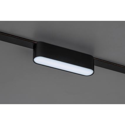 Rabalux - LED Stmívatelné stropní svítidlo do 1-fázového lištového systému LED/6W/24V 2700-5500K Wi-Fi Tuya 11,5 cm černá