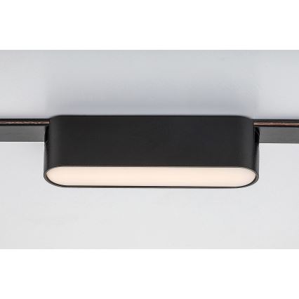 Rabalux - LED Stmívatelné stropní svítidlo do 1-fázového lištového systému LED/6W/24V 2700-5500K Wi-Fi Tuya 11,5 cm černá