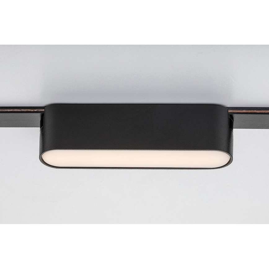 Rabalux - LED Stmívatelné stropní svítidlo do 1-fázového lištového systému LED/6W/24V 2700-5500K Wi-Fi Tuya 11,5 cm černá
