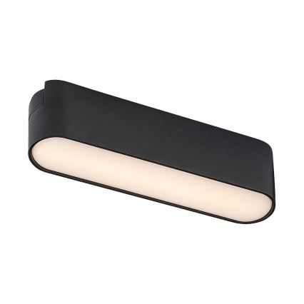 Rabalux - LED Stmívatelné stropní svítidlo do 1-fázového lištového systému LED/6W/24V 2700-5500K Wi-Fi Tuya 11,5 cm černá