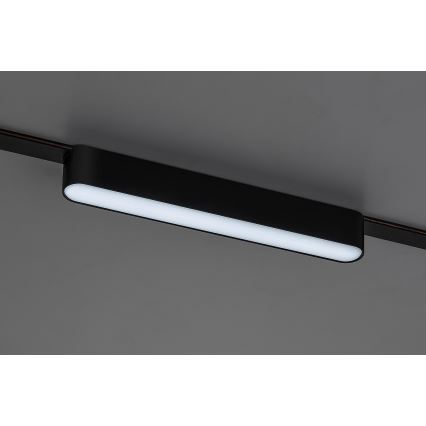 Rabalux - LED Stmívatelné stropní svítidlo do 1-fázového lištového systému LED/12W/24V 2700-5500K Wi-Fi Tuya 22 cm černá