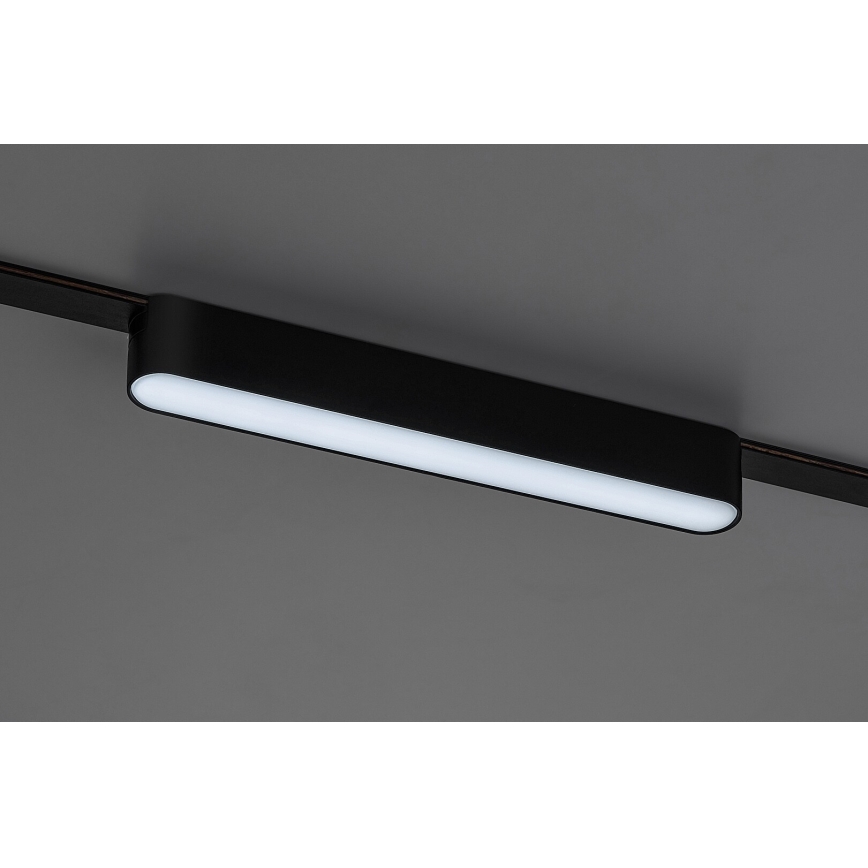 Rabalux - LED Stmívatelné stropní svítidlo do 1-fázového lištového systému LED/12W/24V 2700-5500K Wi-Fi Tuya 22 cm černá