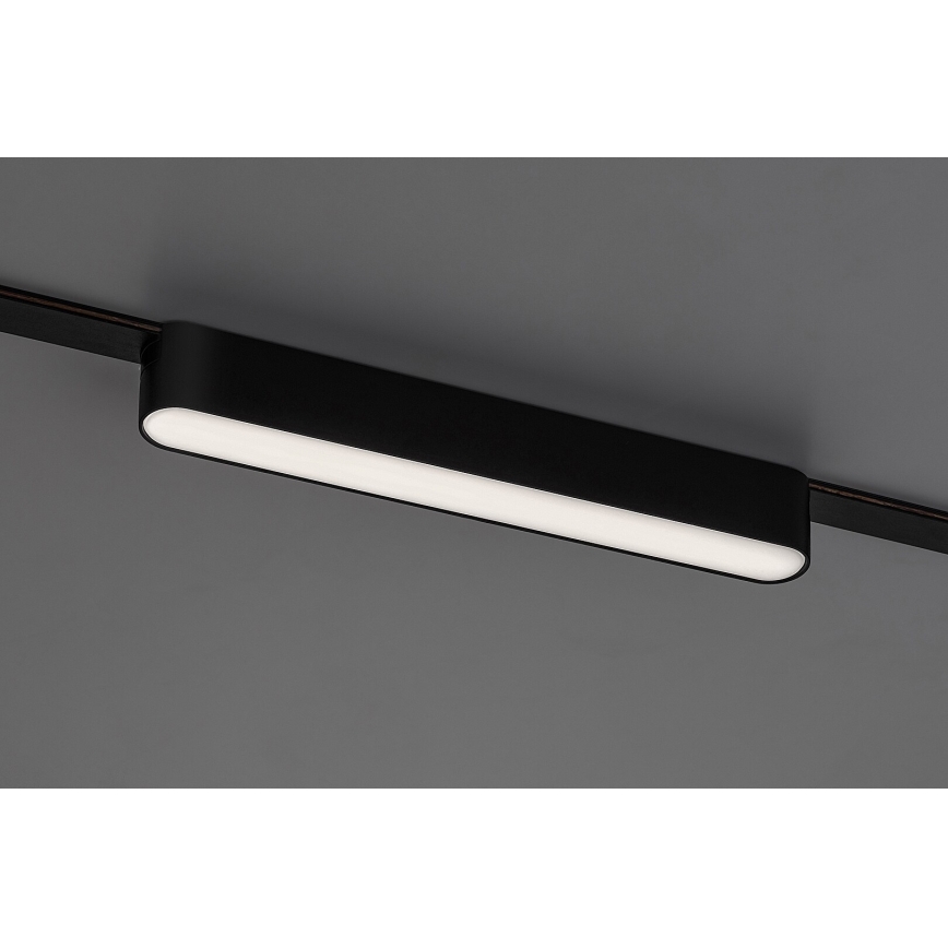 Rabalux - LED Stmívatelné stropní svítidlo do 1-fázového lištového systému LED/12W/24V 2700-5500K Wi-Fi Tuya 22 cm černá