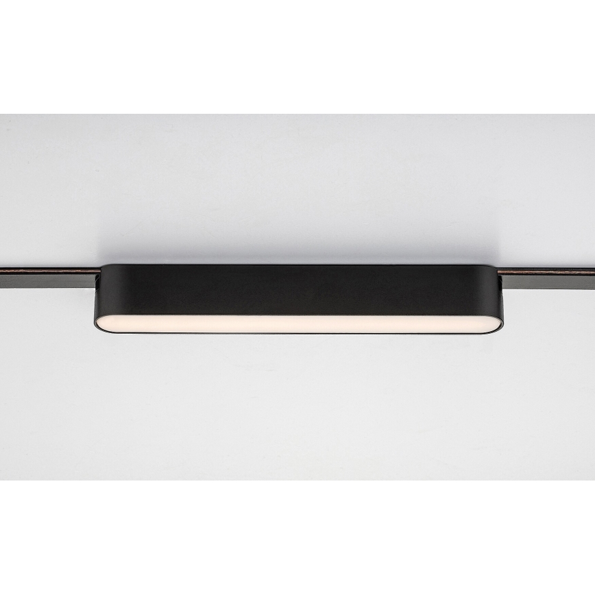Rabalux - LED Stmívatelné stropní svítidlo do 1-fázového lištového systému LED/12W/24V 2700-5500K Wi-Fi Tuya 22 cm černá