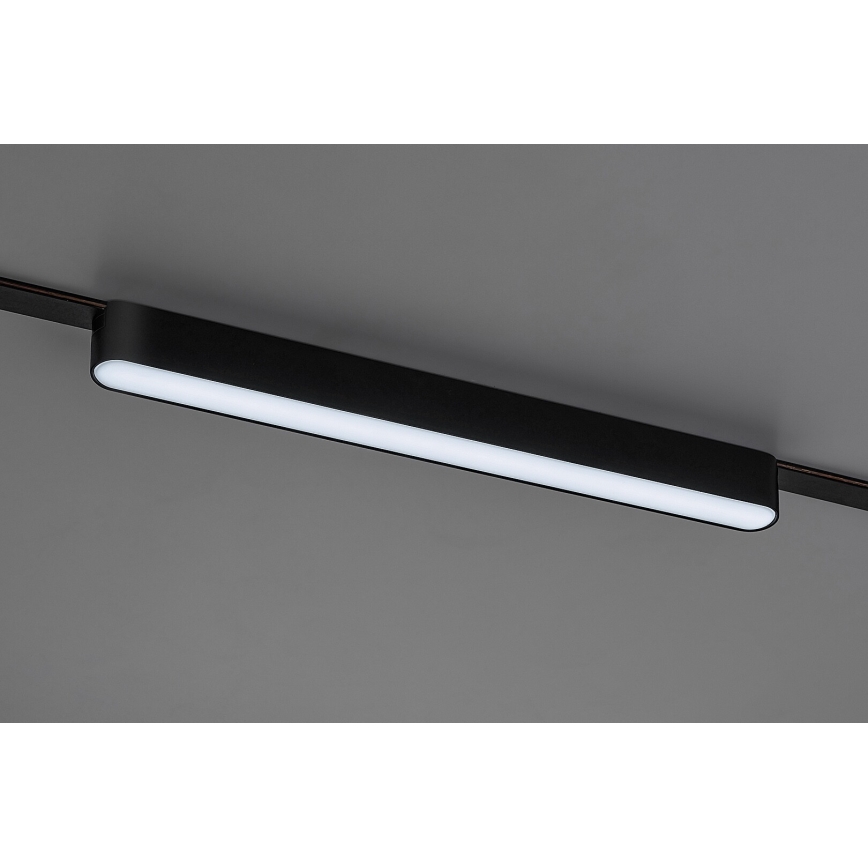 Rabalux - LED Stmívatelné stropní svítidlo do 1-fázového lištového systému LED/16W/24V 2700-5500K Wi-Fi Tuya 33 cm černá