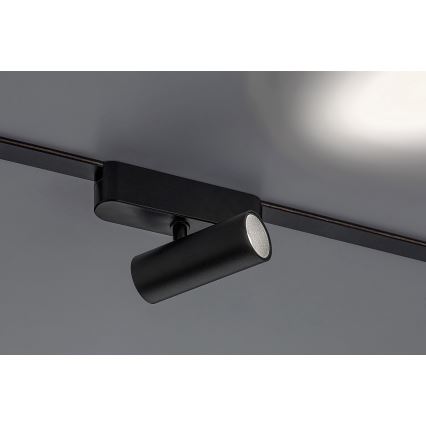 Rabalux - LED Stmívatelné bodové svítidlo do 1-fázového lištového systému LED/5W/24V 2700-5500K Wi-Fi Tuya černá