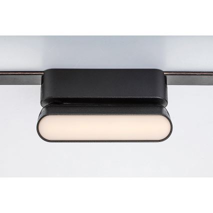 Rabalux - LED Stmívatelné stropní svítidlo do 1-fázového lištového systému LED/4W/24V 2700-5500K Wi-Fi Tuya 11,5 cm černá