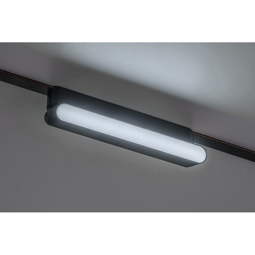 Rabalux - LED Stmívatelné stropní svítidlo do 1-fázového lištového systému LED/7W/24V 2700-5500K Wi-Fi Tuya 22 cm černá