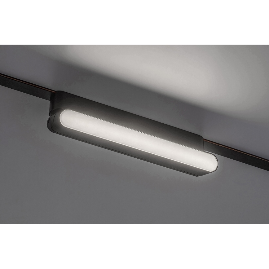 Rabalux - LED Stmívatelné stropní svítidlo do 1-fázového lištového systému LED/7W/24V 2700-5500K Wi-Fi Tuya 22 cm černá
