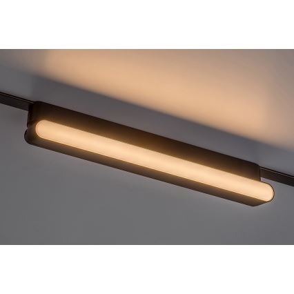 Rabalux - LED Stmívatelné stropní svítidlo do 1-fázového lištového systému LED/13W/24V 2700-5500K Wi-Fi Tuya 33 cm černá