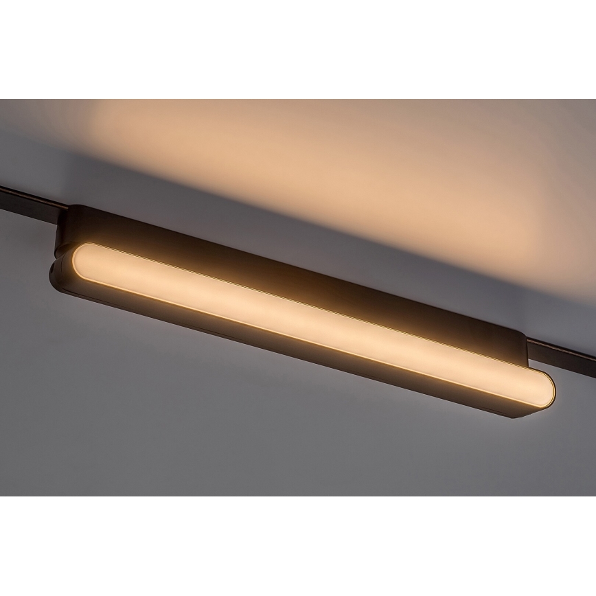 Rabalux - LED Stmívatelné stropní svítidlo do 1-fázového lištového systému LED/13W/24V 2700-5500K Wi-Fi Tuya 33 cm černá