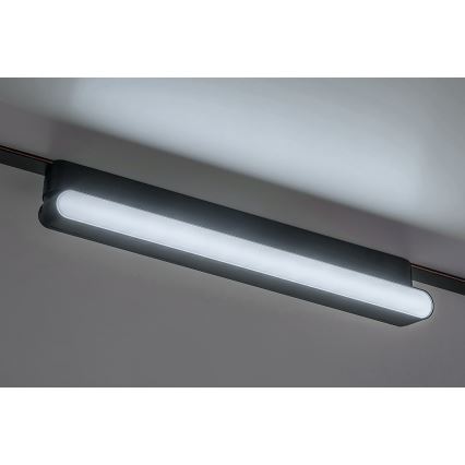 Rabalux - LED Stmívatelné stropní svítidlo do 1-fázového lištového systému LED/13W/24V 2700-5500K Wi-Fi Tuya 33 cm černá