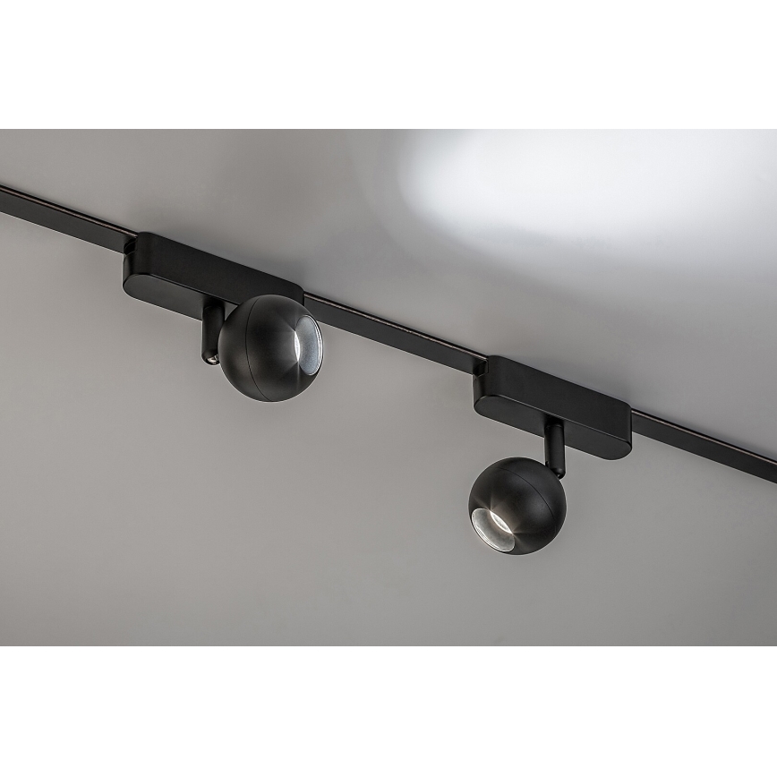 Rabalux - LED Stmívatelné bodové svítidlo do 1-fázového lištového systému LED/5W/24V 2700-5500K Wi-Fi Tuya černá