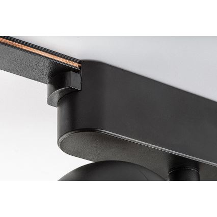 Rabalux - LED Stmívatelné bodové svítidlo do 1-fázového lištového systému LED/5W/24V 2700-5500K Wi-Fi Tuya černá