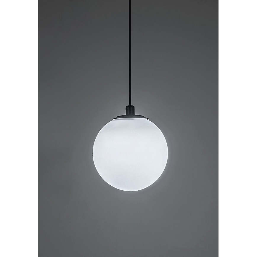 Rabalux - LED Stmívatelný lustr na lanku do 1-fázového lištového systému LED/5W/24V 2700-5500K Wi-Fi Tuya černá