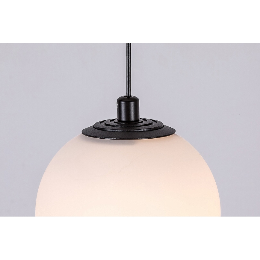 Rabalux - LED Stmívatelný lustr na lanku do 1-fázového lištového systému LED/5W/24V 2700-5500K Wi-Fi Tuya černá