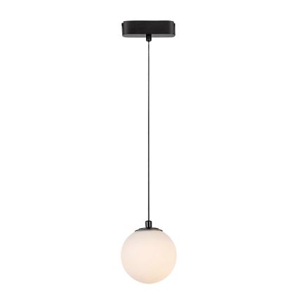 Rabalux - LED Stmívatelný lustr na lanku do 1-fázového lištového systému LED/5W/24V 2700-5500K Wi-Fi Tuya černá