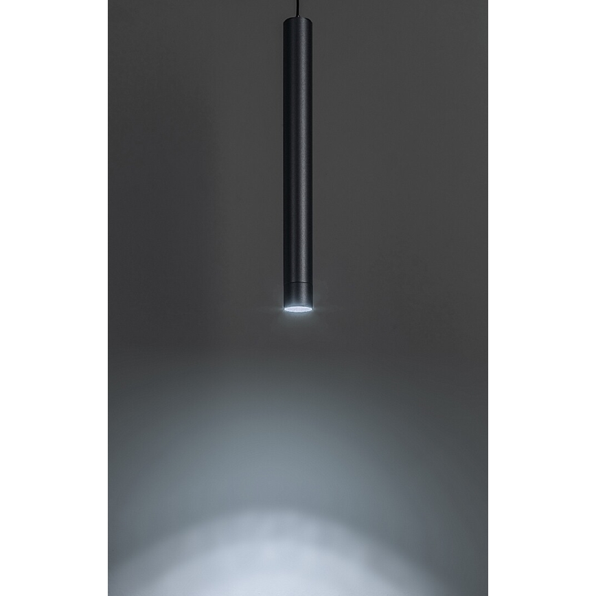 Rabalux - LED Stmívatelný lustr na lanku do 1-fázového lištového systému LED/5W/24V 2700-5500K Wi-Fi Tuya černá