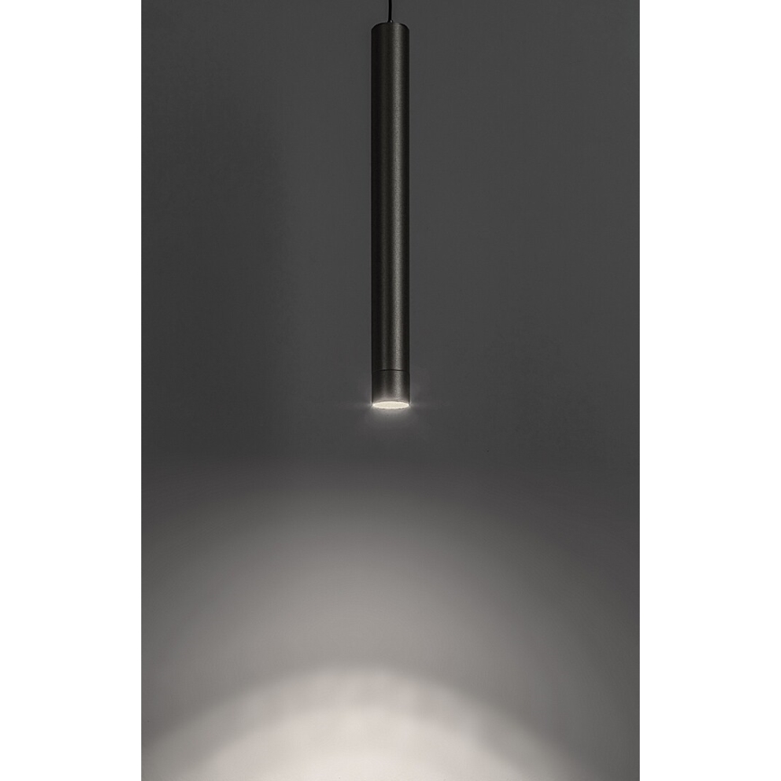 Rabalux - LED Stmívatelný lustr na lanku do 1-fázového lištového systému LED/5W/24V 2700-5500K Wi-Fi Tuya černá