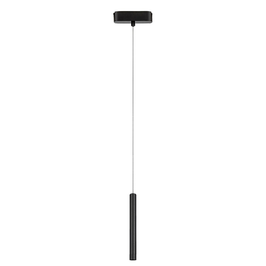 Rabalux - LED Stmívatelný lustr na lanku do 1-fázového lištového systému LED/5W/24V 2700-5500K Wi-Fi Tuya černá