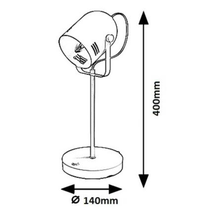 Rabalux - Stolní lampa MINUET 1xE14/15W/230V