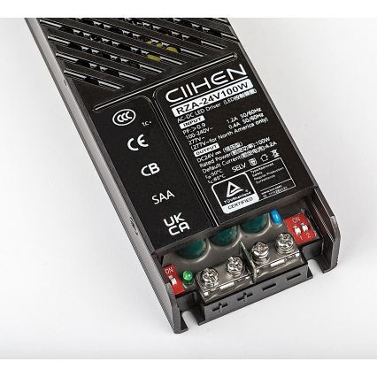 Rabalux - Zapuštěný napájecí zdroj pro svítidla v lištovém systému 100W/24V