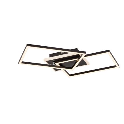 Rabalux - LED Stropní svítidlo LED/40W/230V 3000K černá 39x50 cm