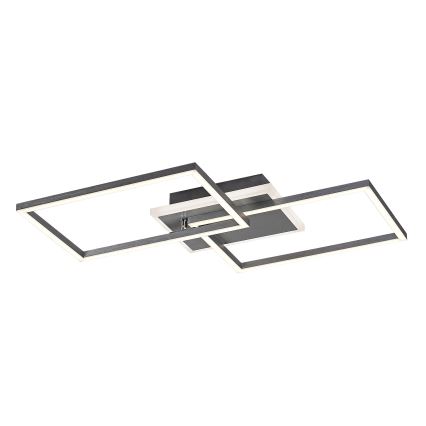 Rabalux - LED Stropní svítidlo LED/40W/230V 4000K matný chrom 39x50 cm