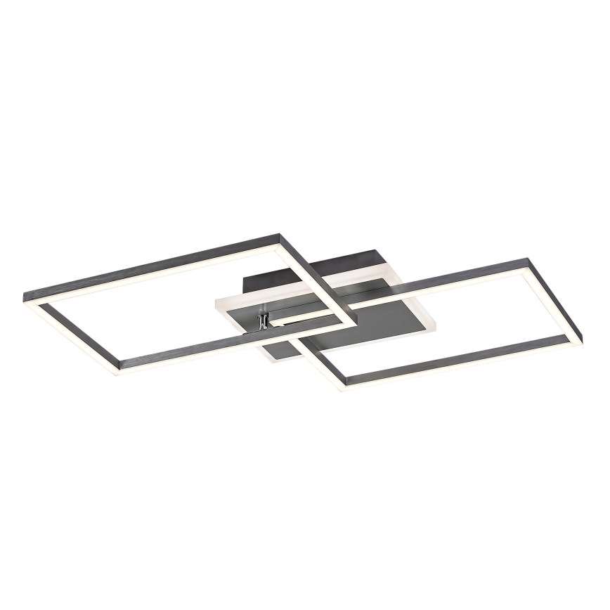 Rabalux - LED Stropní svítidlo LED/40W/230V 4000K matný chrom 39x50 cm