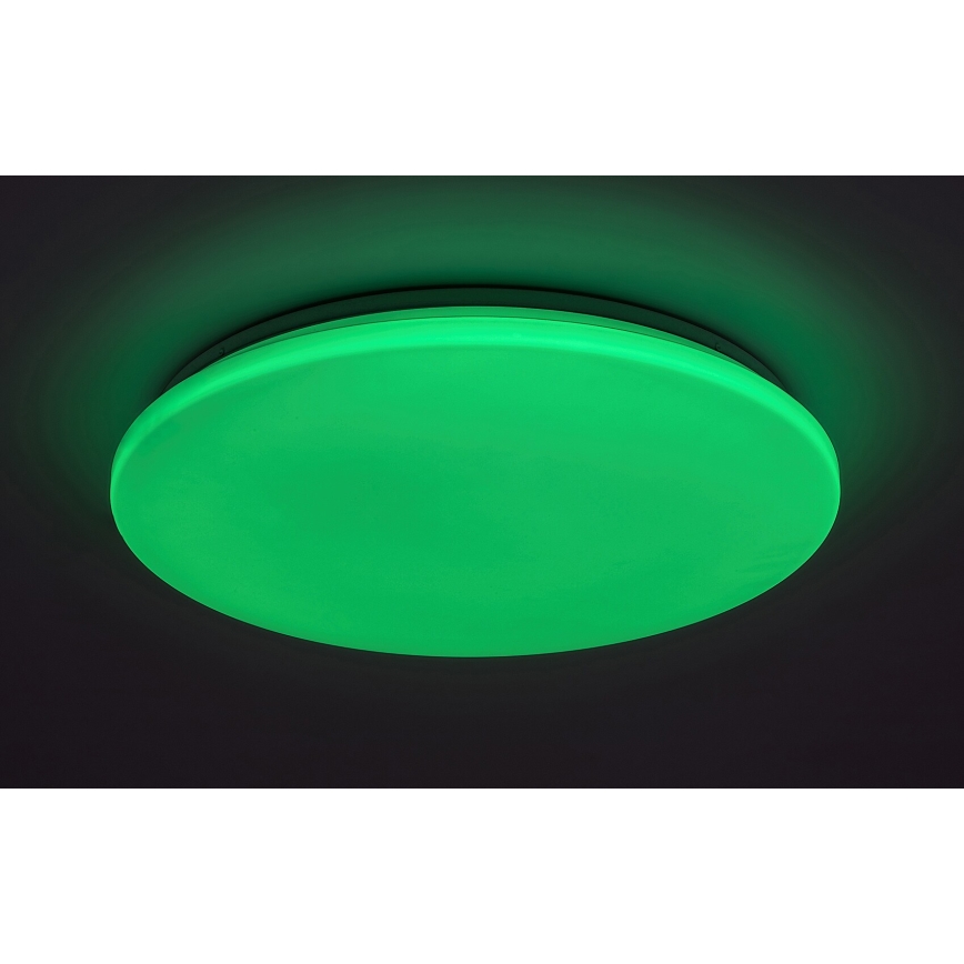 Rabalux - LED RGB Stmívatelné stropní svítidlo LED/24W/230V Wi-Fi Tuya 3000-6500K 31 cm