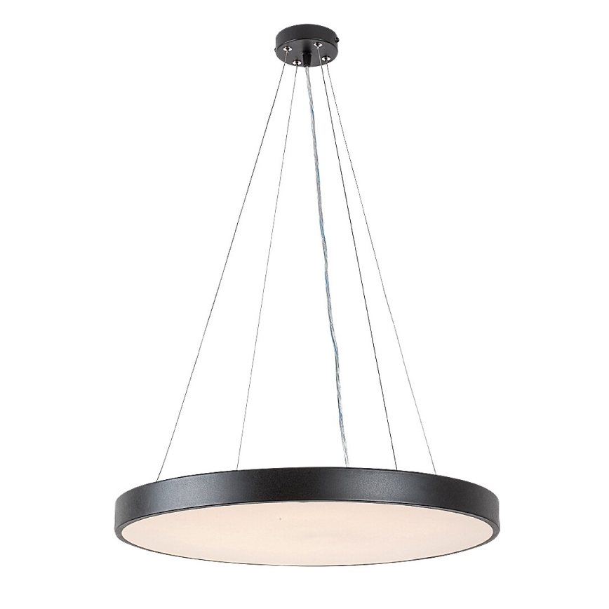 Rabalux - LED Stmívatelný lustr na lanku LED/60W/230V 3000-6000K černá + dálkové ovládání