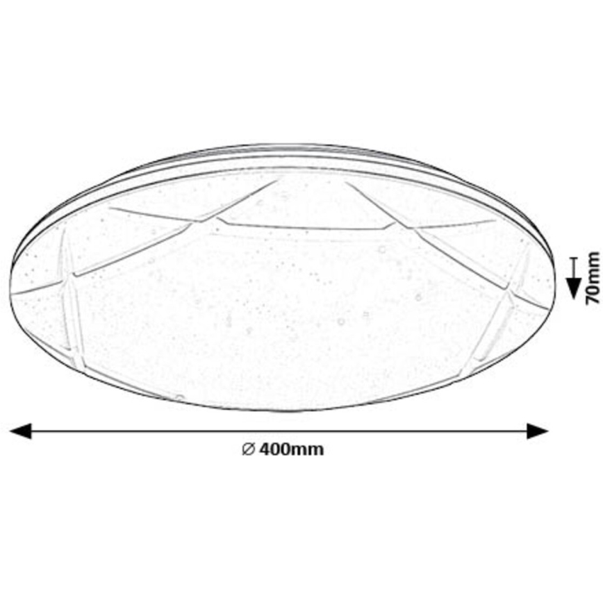 Rabalux - LED Stropní svítidlo LED/24W/230V 4000K pr. 40 cm