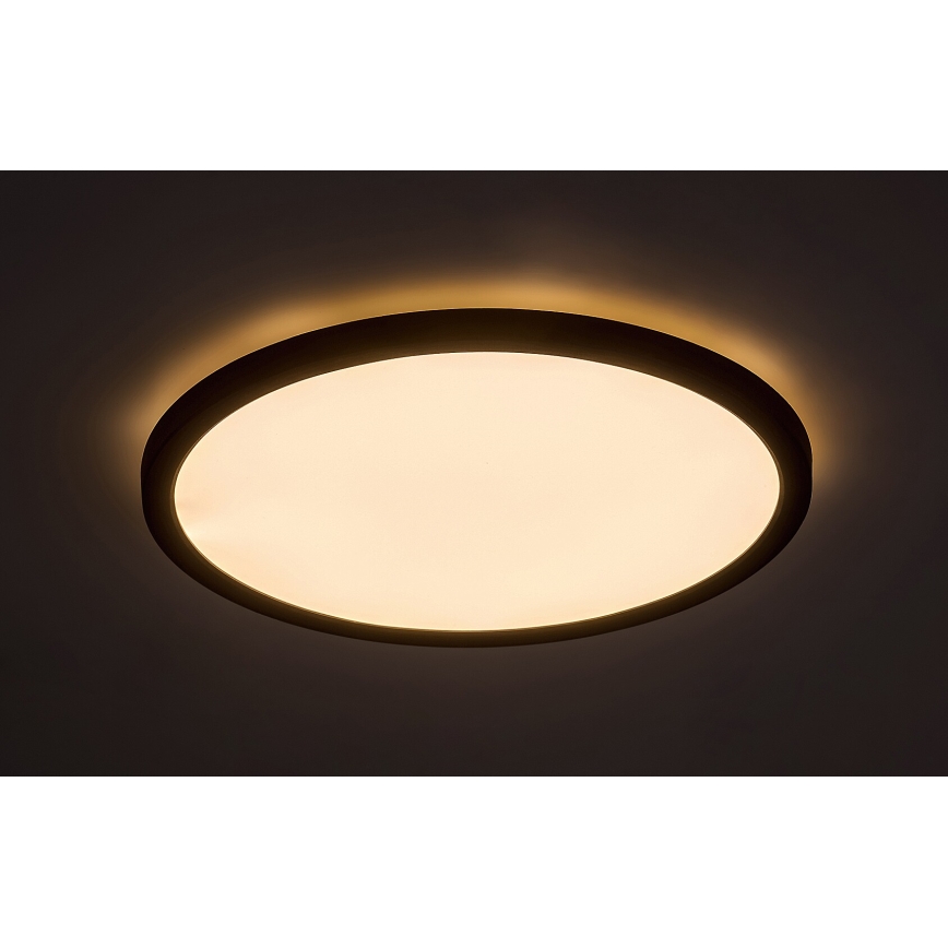 Rabalux - LED Stropní svítidlo LED/36W/230V 3000/4000/6000K pr. 40 cm černá