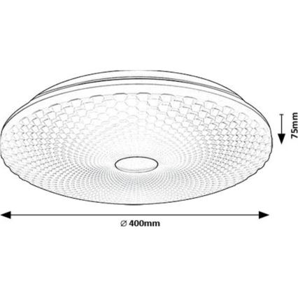 Rabalux - LED Stropní svítidlo LED/24W/230V 4000K pr. 40 cm