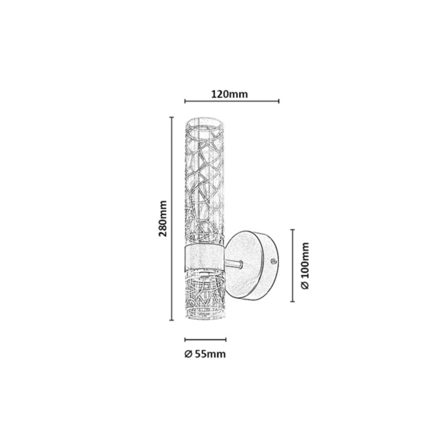 Rabalux - LED Nástěnné svítidlo LED/8W/230V 3000K