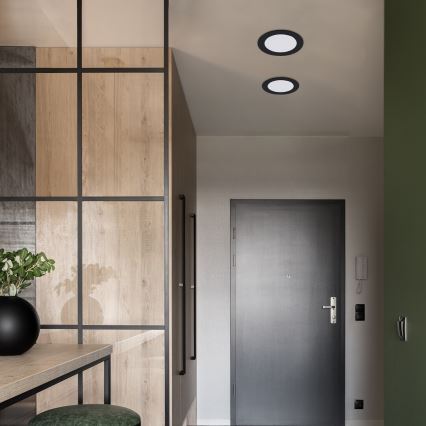 Rabalux - LED Podhledové svítidlo LED/12W/230V pr. 17 cm černá