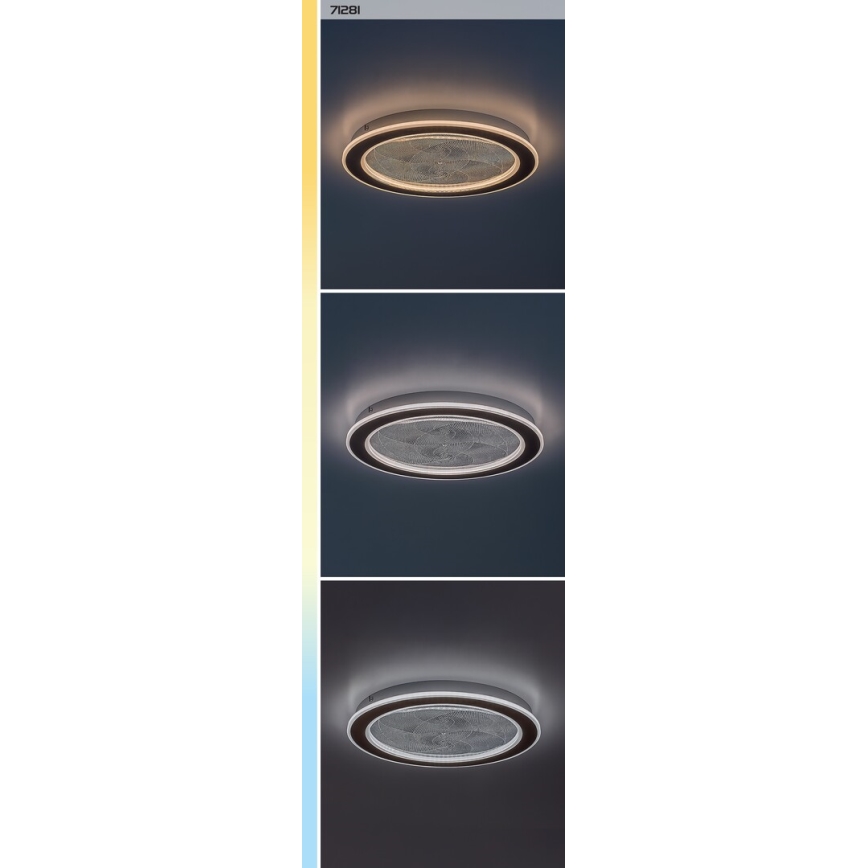 Rabalux - LED Stmívatelné stropní svítidlo LED/24W/230V 3000-6500K pr. 40 cm + dálkové ovládání